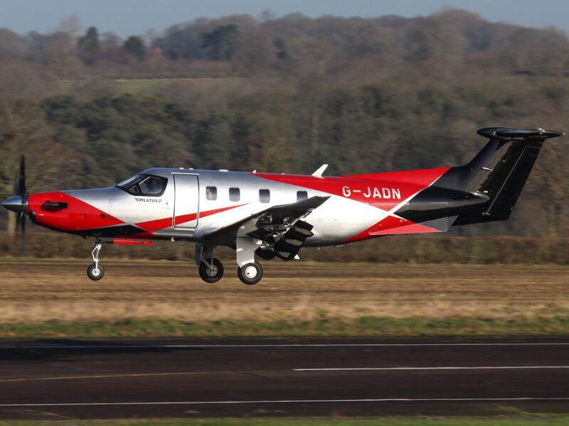 PILATUS PC-12 DE SHERMAN DE SAN FERNANDO