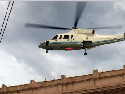 Helicoptero de la Rua