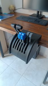 Simulador de vuelo bimotor