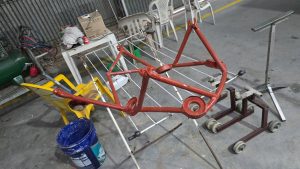 ARAÑA DINAFOCAL PA18 MOTOR O-360